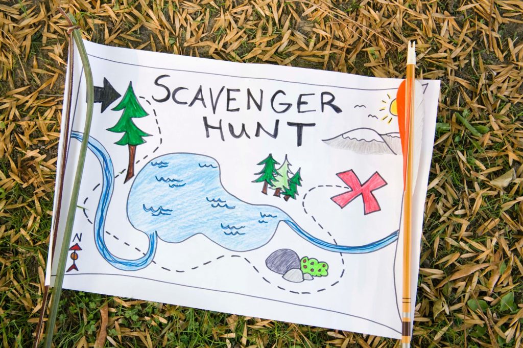 Springtime Activities for Young Children. Scavenger hunt.