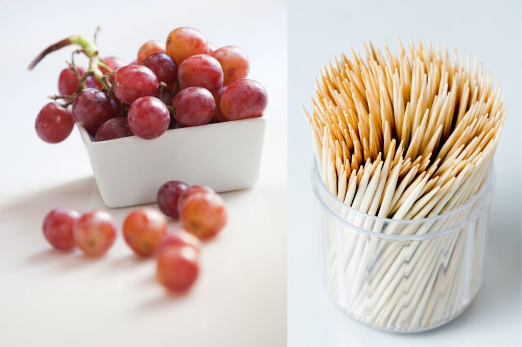 Fun Grape and Toothpick Activity!