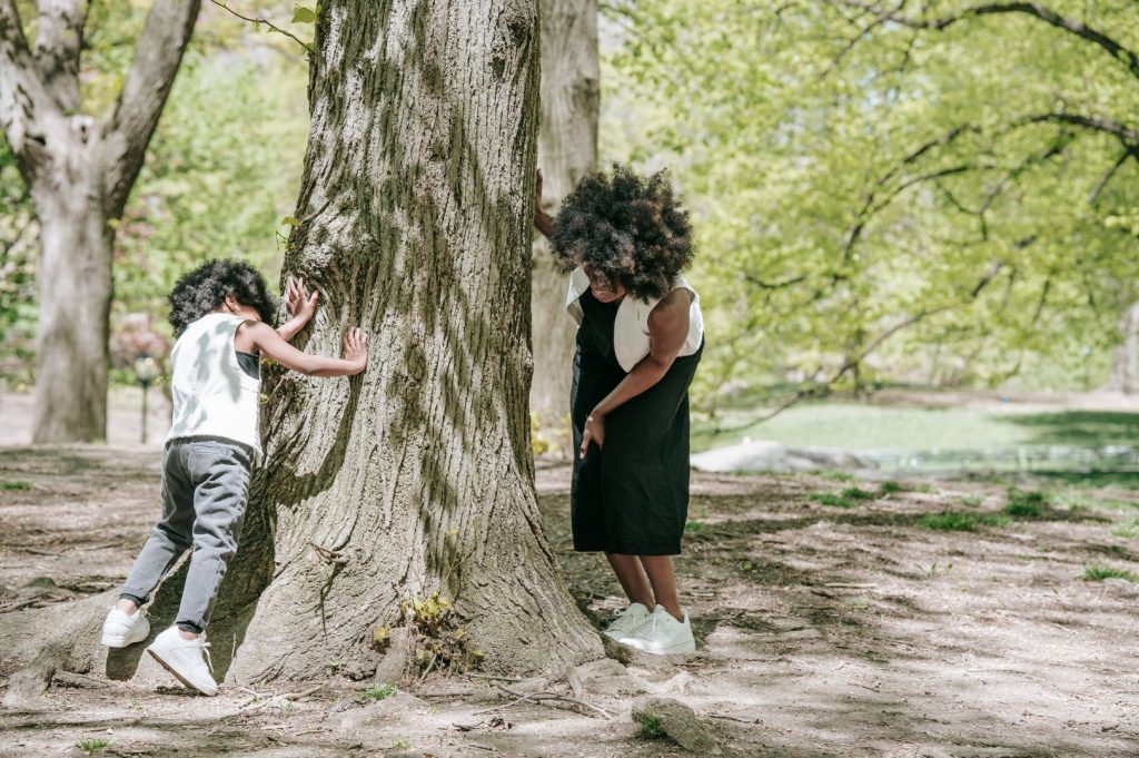 Springtime Activities for Young Children. Hide and seek.